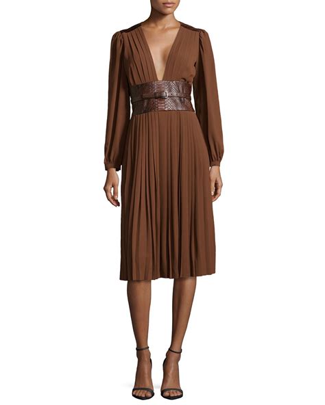 michael kors brown dress|michael kors dress shirts clearance.